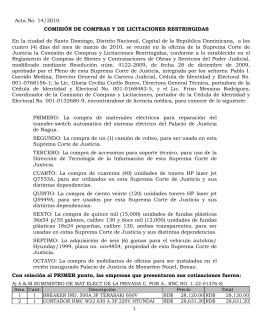 1 Acta No. 14/2010 COMISIÓN DE COMPRAS Y DE LICITACIONES