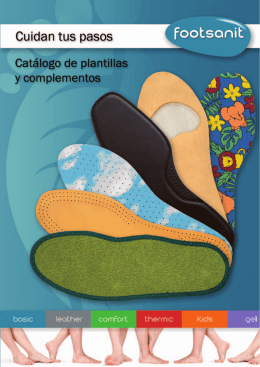 catalogo Footsanit español.indd