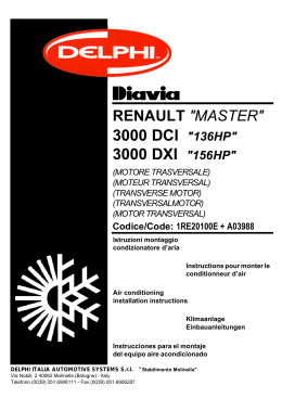 renault master _ mascott 3.0 dci_dxi