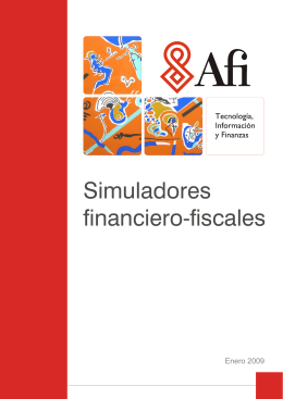 Simuladores financiero-fiscales