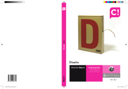 Catálogo Diseño. Creación Injuve 2010