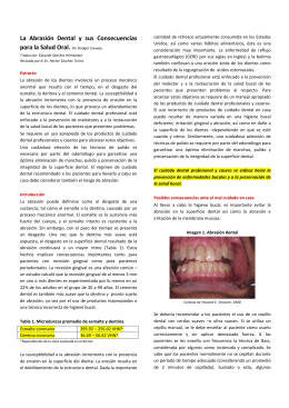 La Abrasión Dental y sus Consecuencias para la Salud Oral. Por