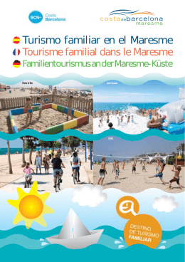 Turismo familiar en el Maresme