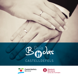 Guía de bodas - Castelldefels.eu