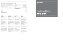 Technical Knits - Camira Fabrics