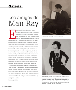 Man Ray - Actividad Cultural del Banco de la República
