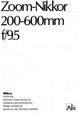 Zoom-Nikkor 200600mm f/95