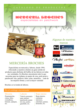Catalogo 2 - Merceria Broches