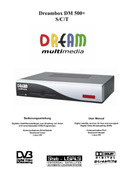 Dreambox DM 500+ S/C/T
