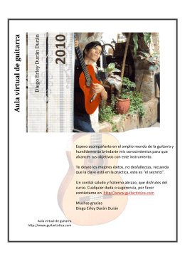 Presentacion curso Guitarra DVD