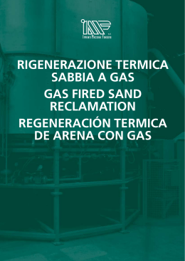 rIGENErAzIONE TErMIcA SABBIA A GAS GAS FIrEd - Meta-Mak