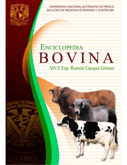 Enciclopedia Bovina - FMVZ-UNAM