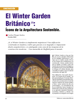 El Winter Garden Británico(1): - Revista El Mueble y La Madera