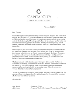 from 9 - Capital City Public Charter School