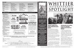WNA Spotlight 3-15 - Whittier Neighborhood
