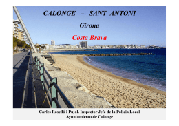 CALONGE – SANT ANTONI Girona Costa Brava