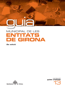 Guia municipal de les entitats de Girona