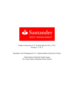 Deuda Latam - Banco Santander