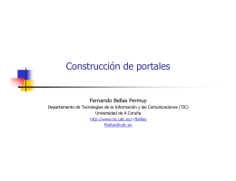 Construcción de portales (W3C)