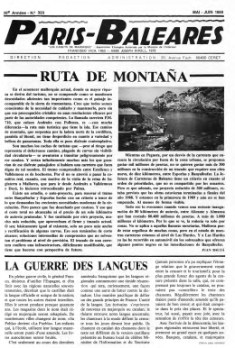 RUTA DE MONTAÑA - Biblioteca Digital de les Illes Balears