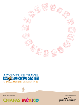 chiapas, mexico | october 17-20 - Adventure Travel Trade Association
