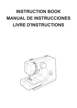 instruction book manual de instrucciones livre d`instructions