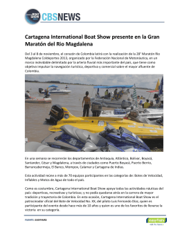 Cartagena International Boat Show presente en la Gran