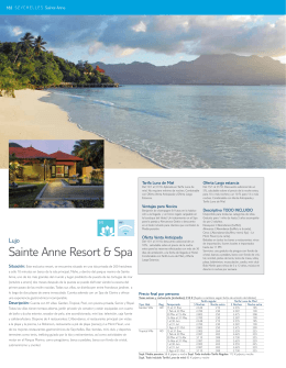 Sainte Anne Resort & Spa
