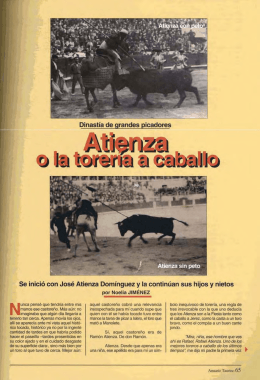 Anuario Taurino 2002 Parte II. - Asociación de la Prensa de Madrid