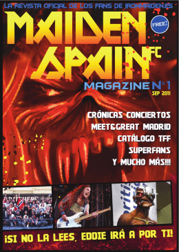 SEP 2011 - Iron Maiden España