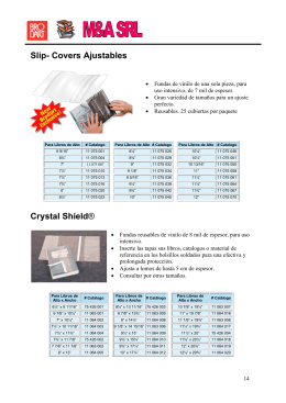 Slip- Covers Ajustables Crystal Shield®