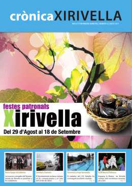 crònicaXIRIVELLA - Ajuntament de Xirivella