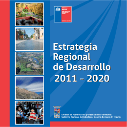 Estrategia Regional de Desarrollo 2011