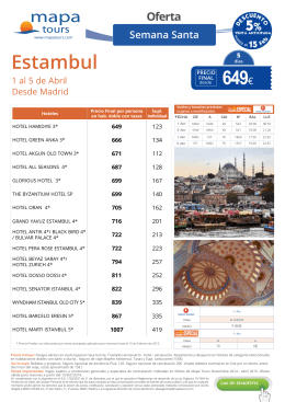 649€ Estambul - Chik Vacaciones