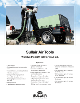 Sullair Air Tools