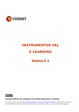 instrumentos del e-learning modulo 2