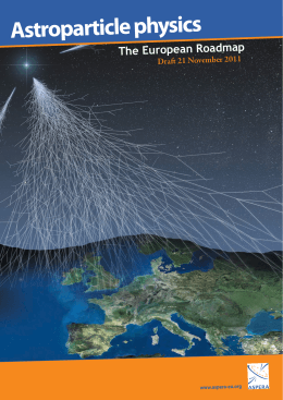 European strategy for astroparticle physics