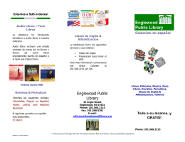 Brochure - Englewood Public Library