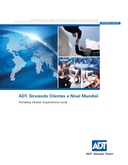 ADT Global Brochure_esp