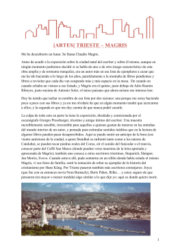 Trieste – Magris continúa en pdf