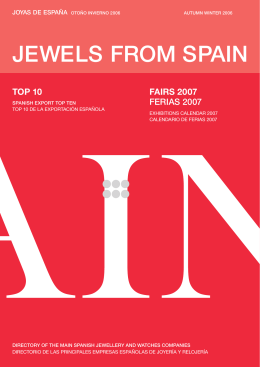 JEWELS FROM SPAIN
