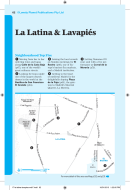 Madrid 7 - La Latina & Lavapies
