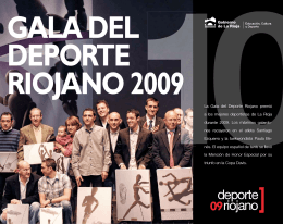 gala del deporte riojano 2009