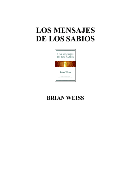 Weiss, Brian - Los Mensajes de los Sabios