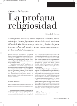 López Velarde: - Revista de la Universidad de México