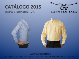CATÁLOGO 2015 - Carmelo Tala y Cia
