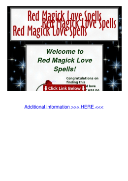 Website Red Magic Love Spells 1mls