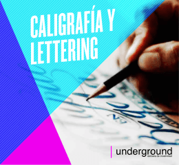 Caligrafía y Lettering opt