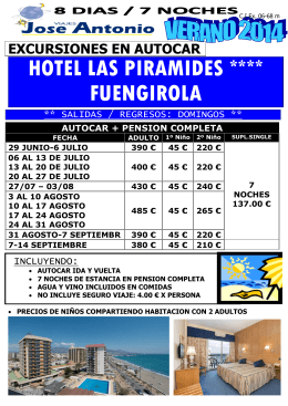 HOTEL LAS PIRAMIDES **** FUENGIROLA