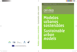 Modelos urbanos sostenibles • Sustainable urban models